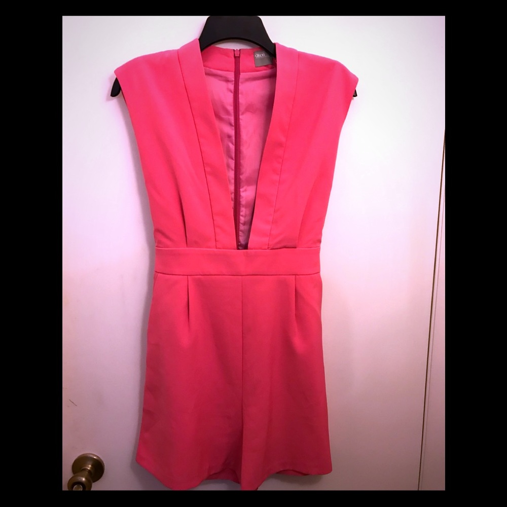 aSOS Bubblegum Pink Deep V Romper💫